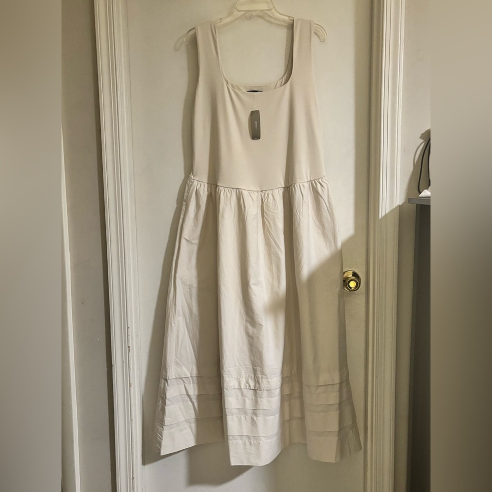 ๐ฆ{PRICE FIRM} J. Crew Drop Waist Mixy-Dress - Picture 5 of 8